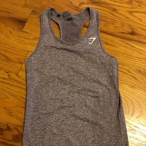 Purple Gymshark Vital Seamless Vest Tank